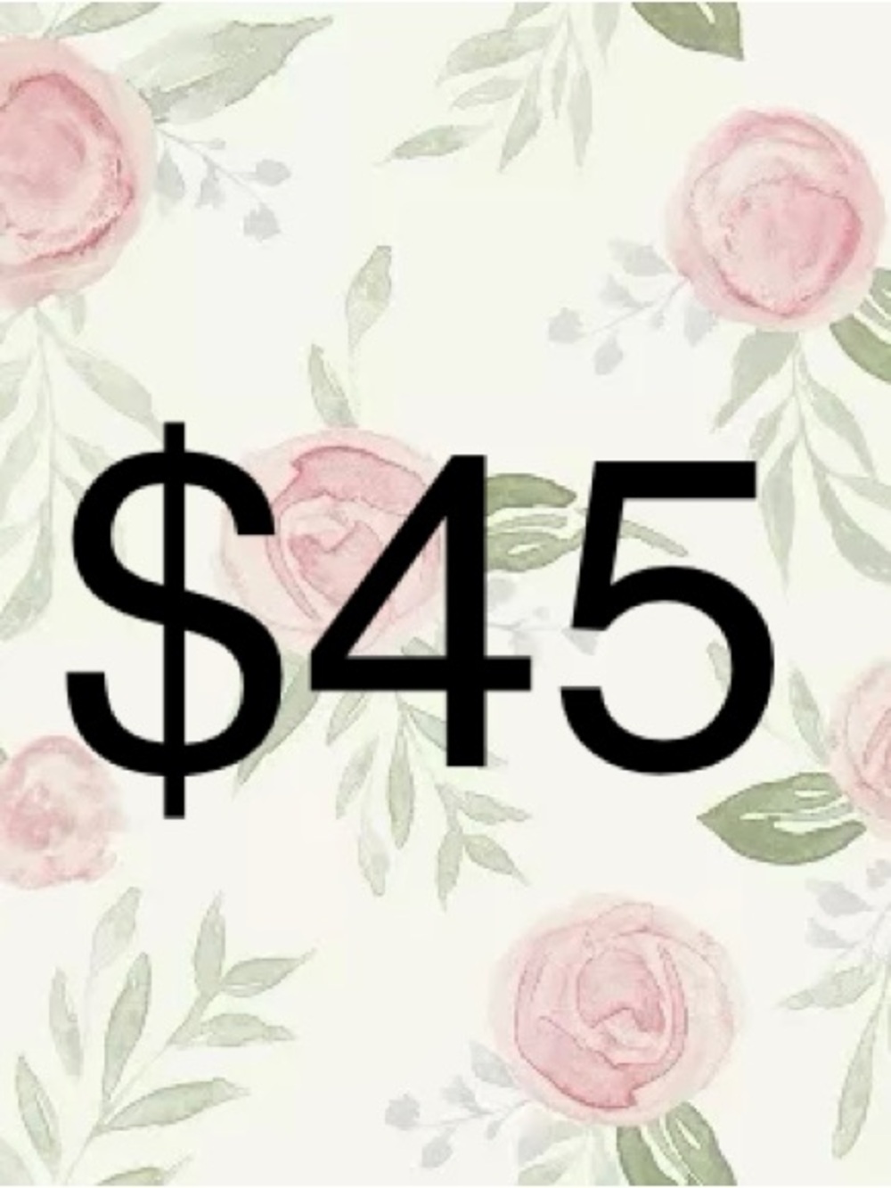 $45 STARTS - LIVE LISTING